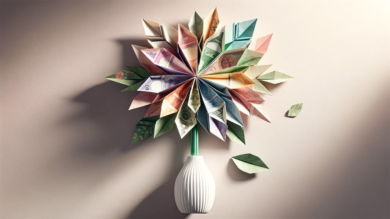 Cybersecurity Predictions For 2024   Arctic Blog 0067 Dalle Origami Flower Smaller #keepProtocol